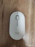 罗技（Logitech）LOGITECH PEBBLE鼠标 无线蓝牙鼠标 办公静音鼠标 女性鼠标对称鼠标 鹅卵石造型 米白色 实拍图