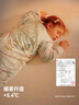 贝肽斯婴儿睡袋暖姜恒温儿童分腿睡袋婴幼儿防踢被睡衣四季双层 凤鸾M 实拍图