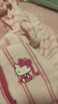 野兽派家居（tbh）宋雨琦同款三丽鸥Hello Kitty法兰绒家居服套装冬季可外穿睡衣女 Hello Kitty法兰绒家居服 粉红条纹 S 实拍图