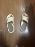 回力运动拖鞋男浴室内户外不易滑厚底凉拖鞋HL39391棕色39-40码 实拍图