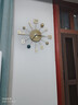普朵钟饰 HOME DECOR北欧轻奢钟表简约时钟个性创意客厅免打孔挂墙艺术静音石英钟新款 大号60cm 实拍图