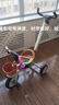 Babyjoey英国儿童三轮车脚踏车1-5岁简易自行车多功能手推车小蜜蜂 复古咖 实拍图