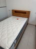 源氏木语全实木床北欧风小户型卧室家具橡木床现代简约主卧1.5m1.8m双人床 原木色低铺夜光床直靠【橡木】 1200mm*2000mm  框架结构 实拍图