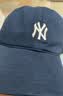 MLB官方 KARINA同款男女时尚百搭软顶棒球帽遮阳帽户外春夏CP77 纽约洋基队/藏青色 均码 实拍图