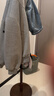 家逸实木衣架落地衣帽架卧室挂衣架立式挂衣服架子办公挂包客厅置物架 实拍图