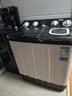 志高半自动洗衣机双桶双缸杠家用老式大容量洗脱分离双筒洗涤+脱水 13.0公斤【强劲动力丨洗7+脱6】 实拍图