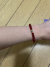 慕梵本命年红玛瑙手串简约百搭转运珠和田玉手链生日礼物送女友礼盒装 实拍图