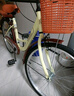 EG7自行车成人女士轻便单车通勤上班变速普通亲子复古男式 【基础款】单速-黄 26英寸【适合:155-175cm】 实拍图