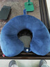 foojo颈枕U型枕学生午睡枕旅行办公室头枕靠枕靠垫 藏蓝色 实拍图