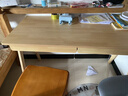 华舟实木书桌简约小户型家用写字桌台式电脑桌卧室学习桌 1.2米原木色 实拍图