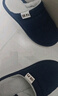 回力日系柔软情侣棉拖秋冬家居室内保暖棉鞋男款HL0006蓝色42-43码 实拍图