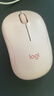 罗技（Logitech）M221轻音鼠标 无线鼠标 办公鼠标 对称鼠标 带无线微型接收器 茱萸粉 实拍图