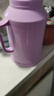 【专享】新款马卡龙热水瓶车载暖壶小型保温瓶家用宿舍带盖暖水瓶 紫色1.6L 晒单实拍图