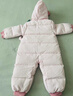 巴拉巴拉童装婴儿羽绒服连体衣宝宝2025新款冬装加厚保暖哈衣爬服萌趣造型 粉色小猫-白鸭绒 80 cm-充绒量82g 实拍图