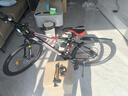 金武端自行车成人山地车公路赛车单车骑行变速超轻越野中学生初中青少年 顶配版-辐条轮-黑红色 26寸24速 实拍图