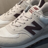 NEW BALANCE NB574官方休闲鞋女鞋复古舒适秋冬透气网鞋轻便百搭潮流运动鞋 米白色 WL574RCF 37 (脚长23.5cm)尺码详询客服 实拍图