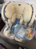 Heekin德国 儿童安全座椅汽车用0-4-12岁婴儿宝宝360度旋转ISOFIX硬接口 尊享灰(遮阳棚+上拉带+侧保护) 实拍图