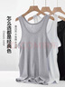浪莎背心男士春夏季纯棉青年运动无袖中老年全棉宽松内穿打底汗衫 实拍图