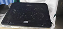 酷睿冰尊（ICE COOREL）笔记本电脑散热器A9 电脑桌游戏本支架笔记本平板散热垫折叠底座可调速显示增高桌兼容17.3英寸 黑 实拍图