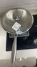 美厨（maxcook）304不锈钢炒锅 带盖锅具30cm三层钢锅 电磁炉燃气炉通用MCC7911 实拍图