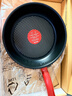 特福（Tefal）不粘锅平底锅煎锅健康早餐煎锅牛排煎锅家用红心钛元素涂层炒锅 红心感温（钛元素不粘锅） 26cm 实拍图