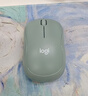 罗技（Logitech）M221 轻音鼠标 无线鼠标 办公鼠标 对称鼠标 带无线微型接收器 薄荷绿 实拍图