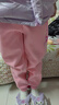 小马宝莉女童裤子秋冬款儿童加绒长裤女孩舒适保暖运动裤卫裤 粉 150 实拍图