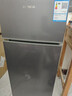HYUNDAI（韩国现代）小冰箱迷你小型家用冷藏冷冻宿舍出租房办公室双开门二门电冰箱节能省电 100L灰【租房神器+行业热卖】 实拍图