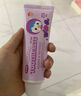 啵乐乐（Pororo）儿童牙膏防蛀固齿含氟3-6-12岁舒缓防龋客宝宝婴幼换牙 葡萄味80g 实拍图