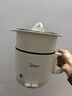 美的（Midea）电煮锅 电蒸锅 宿舍小电锅学生宿舍泡面锅 1.6L便携式可折叠旅行出差家用多功能锅XZE1621S 配蒸笼 实拍图