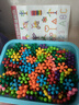 乐哲幼儿园雪花片梅花积木玩具大颗粒早教拼装拼图儿童玩具生日礼物 实拍图