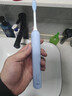 舒客大屏刷卡皮巴拉电动牙刷成人/学生送男友/女友 情人节生日礼物  国家补贴G5 Pro+冰川蓝 牙刷 实拍图