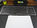 AOC KM600无线蓝牙键盘鼠标套装 双模可充电键鼠 剪刀脚结构 防溅洒 笔记本电脑通用 黑色 实拍图