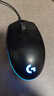 罗技（G）G102第二代游戏鼠标 RGB流光灯效鼠标 轻量化  游戏级8000DPI传感器 黑色 200-8000DPI 实拍图