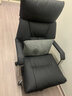 利沃诺电脑椅人体工学椅可躺办公椅家用久坐舒适老板椅E76 黑牛奶皮 实拍图