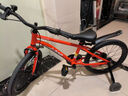 京东京造18寸超轻儿童自行车3-6-9岁山地自行车学生男女孩铝车架辅助轮 实拍图