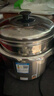 三角牌（Triangle）电饭煲家用不锈钢电饭锅3L煮饭锅2-3人老式电饭煲304不锈钢胆米饭锅带蒸笼TG-Z30X12Z 实拍图