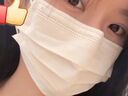 超亚一次性医用外科口罩防护蓝色50只成人秋冬季防尘透气防花粉过敏 实拍图