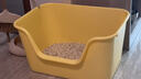 疯狂的主人猫砂盆超大号半封闭式特大号猫厕所防外溅大黄油猫沙猫屎盆猫用品 实拍图