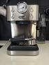 德龙（Delonghi）咖啡机 意式半自动家用15Bar泵压专业压力计 美式咖啡 快速加热技术 可调式奶泡 金属机身EM450.M 银色 小巧机身 稳定压力 定制杯量 自动关机 实拍图