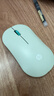 惠普（HP）DM10 无线蓝牙双模鼠标 商务办公无线鼠标苹果笔记本微声蓝牙便携式无线鼠标 绿色 实拍图
