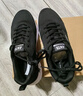 安踏男鞋运动鞋冬季男士透气网面跑步鞋轻质减震软底休闲皮面鞋子男 【推荐款-透气网面】-3黑/安踏白 42 (260mm) 实拍图