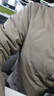 MUJI女式 轻量羽绒便携式 无领 夹克 羽绒服女款  浅米色5A XL 实拍图