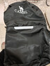 骆驼（CAMEL）轻便双肩背包骑行背包纯色折叠包户外运动休闲旅行登山包黑色 实拍图