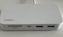 贝尔金（BELKIN）弯口Type-C拓展器 苹果iMac电脑扩展坞 六合一 TF/SD读卡 笔记本USB网口HDMI 兼容雷电 INC011 实拍图