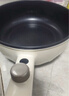 美的（Midea）电炒锅 电火锅 电蒸锅 电煮锅宿舍泡面家用多用途多功能 不沾炒菜锅3.5L电热锅 HCG2571 带蒸架 实拍图