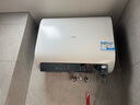海尔（Haier）国家补贴20%双胆扁桶电热水器60升 小红花BK3MINI 鲜活水 3300W变频速热一级能效节能家用镁棒免换 实拍图