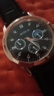 【网红爆款】商务腕表石英运动表休闲皮带男女手表 黑色 实拍图