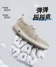 百丽男鞋免系带厚底布鞋商场同一脚蹬爸爸鞋8SW01BM5 卡其色（弹力带） 41 (255mm) 实拍图