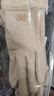 回力手套女士冬天骑行加绒加厚新款学生可爱防寒开电动车触屏保暖手套 米色【双倍加厚+指尖触屏】 均码 实拍图